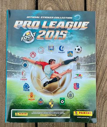 Pro League 2015 Panini beschikbaar voor biedingen