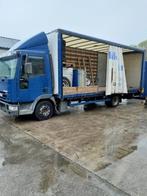 Te Koop vrachtwagen Iveco 90E18, Autos, Camions, Boîte manuelle, Diesel, Gris, Tissu