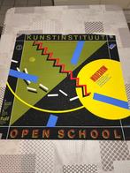 Vintage Poster Kunstinstituut - Open school, Gebruikt, Deurposter of groter, Vierkant, Ophalen of Verzenden