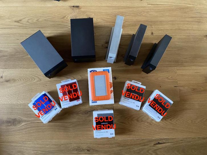 LACIE - Harde schijf in perfecte staat, Computers en Software, Harde schijven, Zo goed als nieuw, Extern, SSD, Thunderbolt, Ophalen of Verzenden