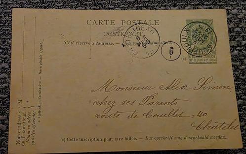Bouffioulx+Châtelet+Châtelineau+carte Postale+Bouffioulx, Verzamelen, Postkaarten | België, Gelopen, Henegouwen, Voor 1920, Ophalen of Verzenden