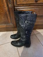 Zwarte lederen laarzen GABOR - mt38, Ophalen of Verzenden