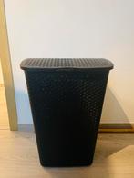 Wasmand zwart curver, Ophalen, Zo goed als nieuw, Zwart