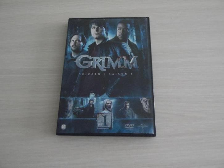 GRIMM, SEIZOEN 1, Cd's en Dvd's, Dvd's | Tv en Series, Zo goed als nieuw, Science Fiction en Fantasy, Boxset, Vanaf 16 jaar, Ophalen of Verzenden
