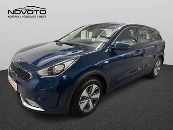 Kia Niro HEV 1.6 GDi Fusion DCT, Auto's, Kia, Gebruikt, Blauw, Bedrijf, 5 zetels