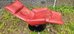Vintage relax lederen zetel, Modi Skand Norway., Huis en Inrichting, Zetels | Zetels, Ophalen, Gebruikt