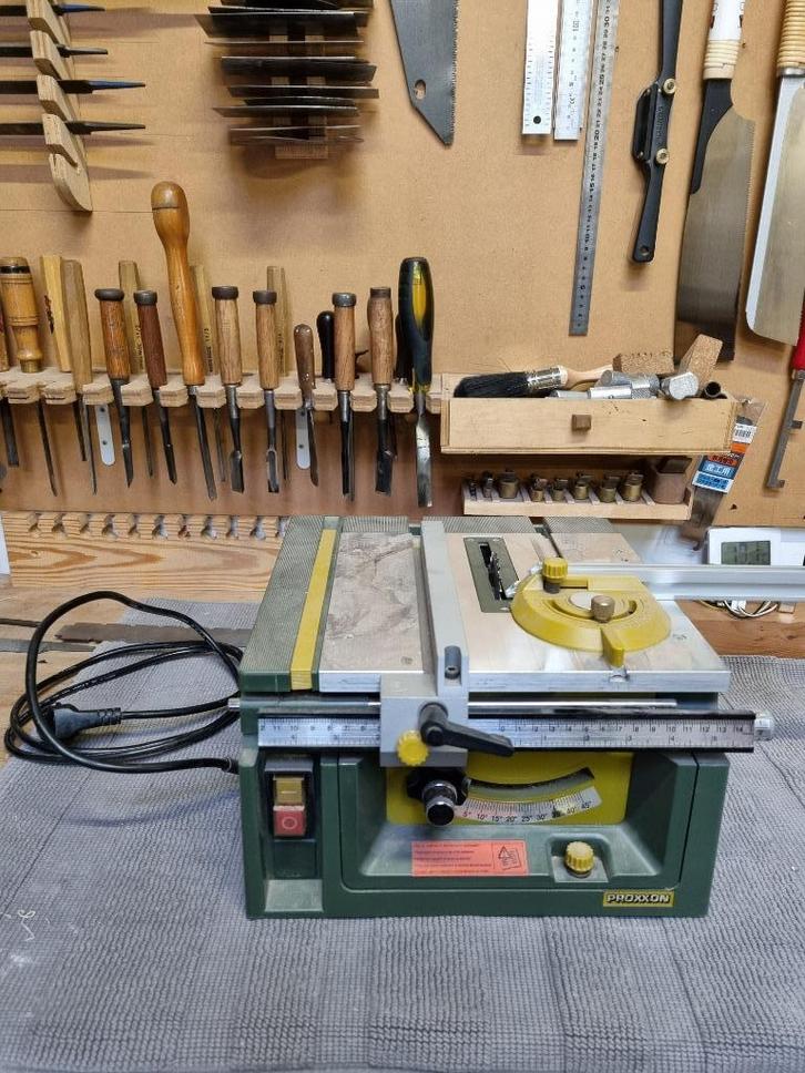 proxxon FET tafelcirkelzaag, Doe-het-zelf en Bouw, Gereedschap | Handgereedschap, Gebruikt, Ophalen