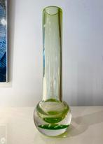 Vintage Murano vaas kristal italië kristal glas, Ophalen of Verzenden, Zo goed als nieuw, Glas