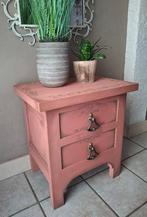 Nachtkastje Vintage scandinavian pink, Enlèvement, Comme neuf