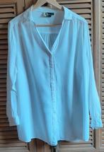 Prachtige witte blouse 50., Kleding | Dames, Grote Maten, Ophalen of Verzenden, Zo goed als nieuw, Wit, Blouse of Tuniek