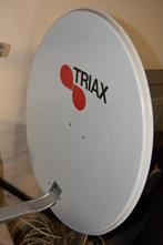 Antenne parabolique TRIAX 65 cm avec support, TV, Hi-fi & Vidéo, Antennes paroboliques, Comme neuf, Autres marques, Enlèvement