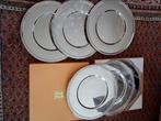 6 onderborden Jean Couzon inox 18/10, Huis en Inrichting, Ophalen, Zo goed als nieuw, Bord