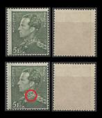 Roi Leopold III Type Poortman timbre neuf N°433-V Variété, Enlèvement ou Envoi, Timbre-poste, Neuf