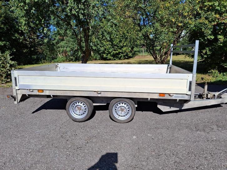 remorque  SARIS  plateau de 3 T 5, Auto diversen, Aanhangers en Bagagewagens, Zo goed als nieuw, Ophalen