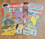 Cari Fleur Le fantofume + La foret pétrifiée 1975 Bob Mau, Boeken, Bob Mau, Complete serie of reeks, Ophalen of Verzenden, Zo goed als nieuw