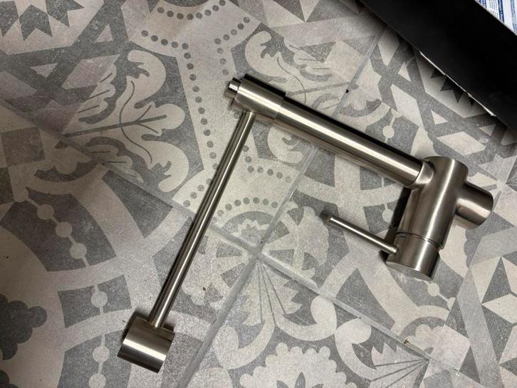 Mitigeur cuisine Paffoni Stick SK179ST –Neuf, jamais utilisé, Bricolage & Construction, Sanitaire, Neuf, Robinet, Inox, Enlèvement