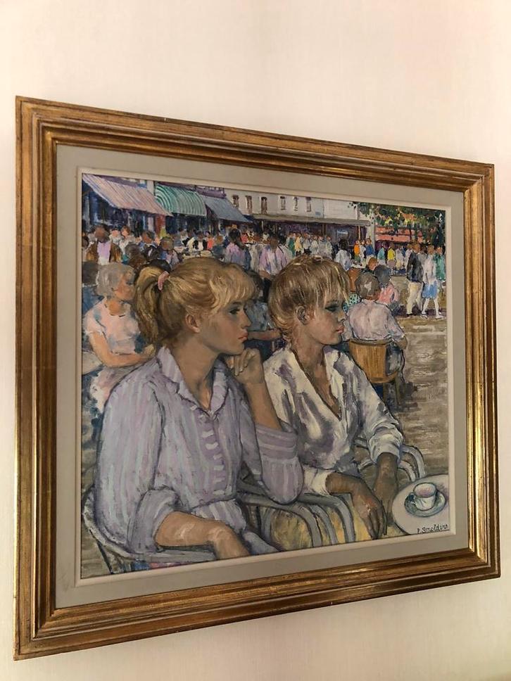 Paul Smolders diverse schilderijen, Antiek en Kunst, Kunst | Schilderijen | Klassiek, Ophalen of Verzenden