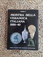 Mostra della ceramica Italiana 1920-1940 avec toutes les mar, Utilisé, Envoi