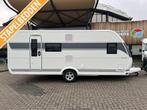 Hobby De Luxe 560 KMFE STAPELBED + MEGA RUIM!, Schokbreker, Treinzit, 5 tot 6 meter, Tot en met 6