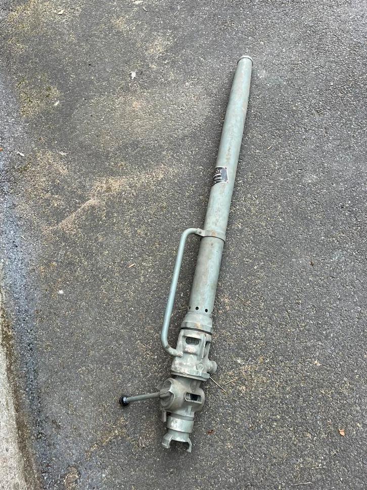 Franse Marine Brandweerlans / Straalpijp – Minimax 1974, Antiek en Kunst, Antiek | Overige Antiek, Ophalen of Verzenden