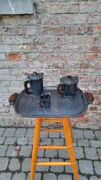 Arcuis verzilverd art-deco koffie-/theeservies, Antiek en Kunst, Ophalen