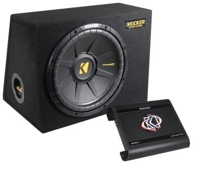 Kicker Kickpack 2 woofer + versterker, Auto diversen, Autospeakers, Zo goed als nieuw, Ophalen of Verzenden