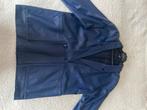 Lederen rok met vest -maat 48, Ophalen, Gedragen, Maat 46/48 (XL) of groter, Blauw