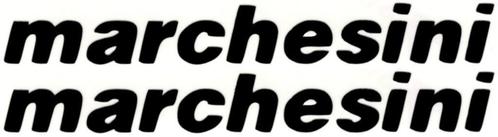 Marchesini sticker set #2, Motos, Accessoires | Autocollants, Envoi