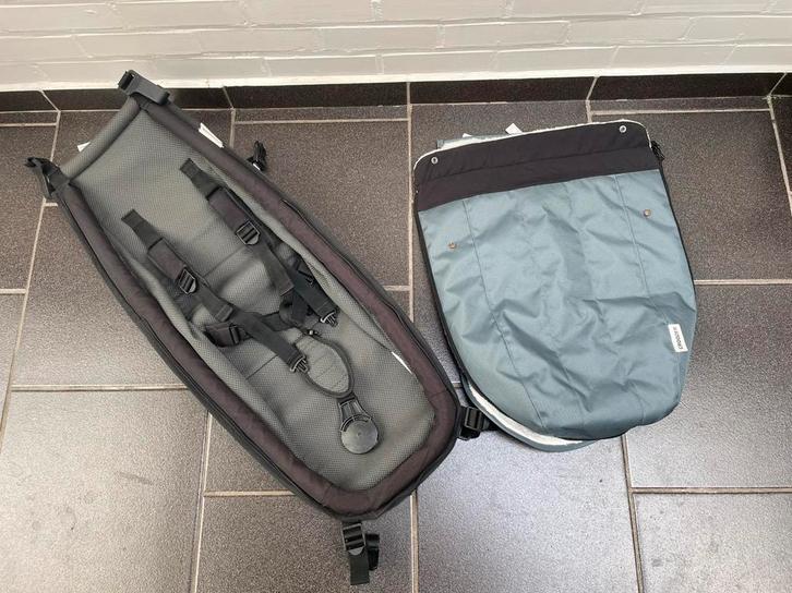 Croozer hangmat (Climatex) met winterset, Fietsen en Brommers, Fietsaccessoires | Aanhangwagens en Karren, Zo goed als nieuw, Ophalen