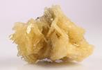 Geel BARIET kristal aggregaat uit Rosh Pinah, Namibië., Ophalen of Verzenden, Mineraal