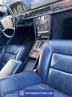 Mercedes-Benz 560 SEL | 1986 | Route 66 Auctions, Auto's, Zwart, Mercedes-Benz, Bedrijf, Handgeschakeld