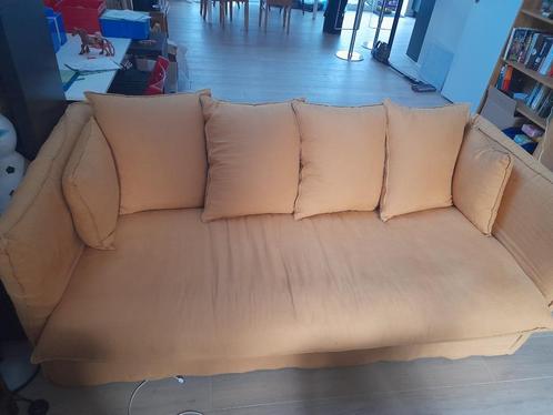 Slaapzetel, Huis en Inrichting, Zetels | Zetels, Zo goed als nieuw, Rechte bank, Driepersoons, 150 tot 200 cm, 75 tot 100 cm, Stof