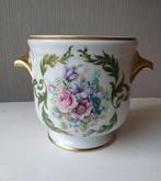 Limoges porselein cachepot/wijnkoeler, handbschilderd, Ophalen of Verzenden