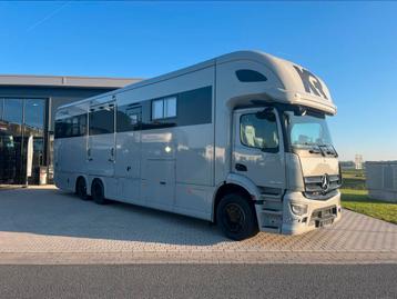 Mercedes KRISMAR paardencamionette stalion living  beschikbaar voor biedingen