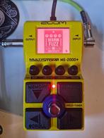 Zoom MS-200D+ overdrive distortion fuzz multi effectpedaal, Ophalen of Verzenden, Zo goed als nieuw, Multi-effect