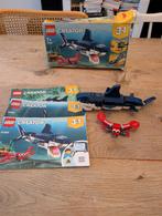 Lego Creator 3-in-1 onderwaterwezens 31088, Ophalen of Verzenden, Gebruikt, Complete set, Lego