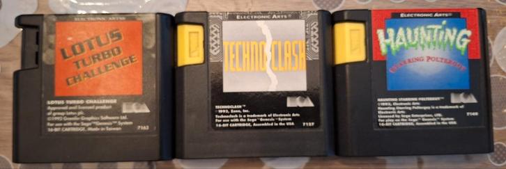 3x Sega Genesis games (ongetest), Games en Spelcomputers, Games | Sega, Gebruikt, Ophalen of Verzenden