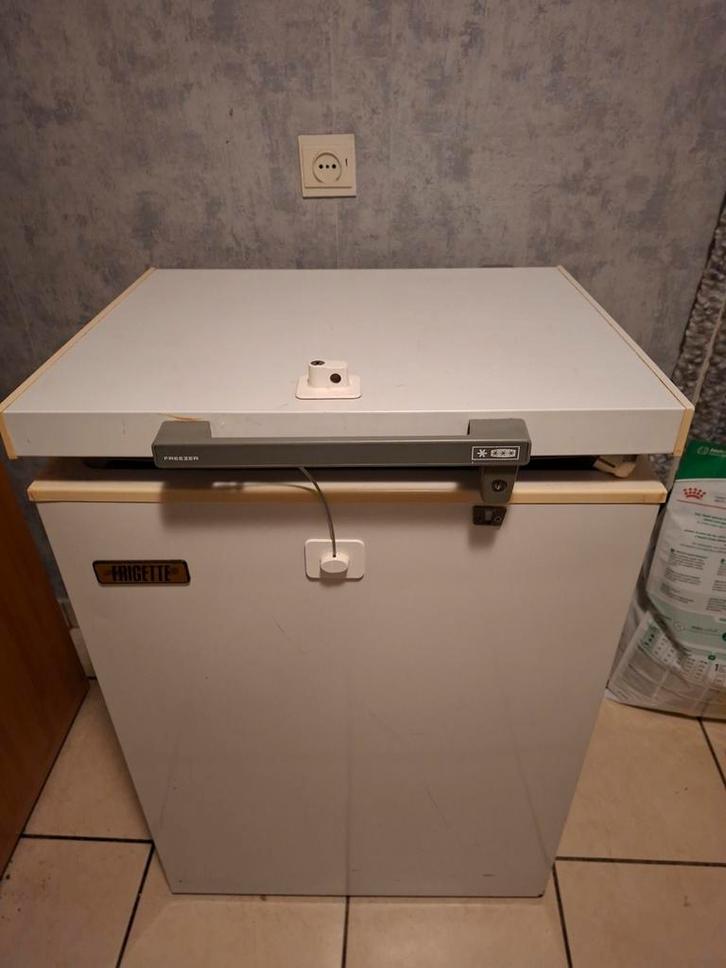 Diepvries Tafelmodel, Elektronische apparatuur, Vriezers en Diepvrieskisten, Zo goed als nieuw, Vrijstaand, Vrieskist, 120 tot 140 cm