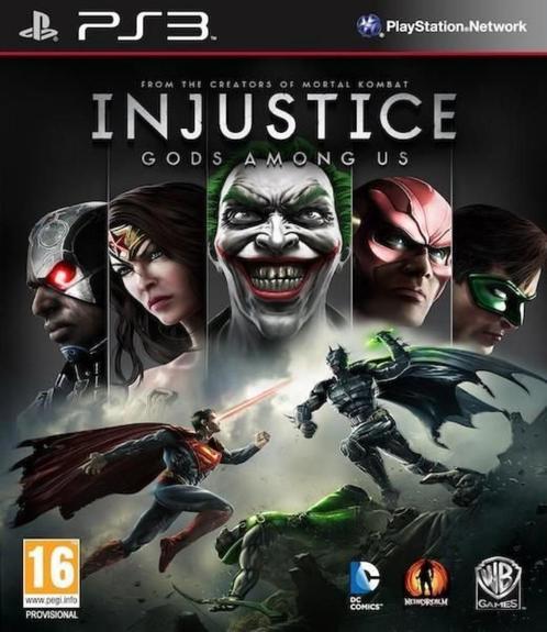 Injustice Gods Among Us, Consoles de jeu & Jeux vidéo, Jeux | Sony PlayStation 3, Comme neuf, Combat, 2 joueurs, À partir de 16 ans