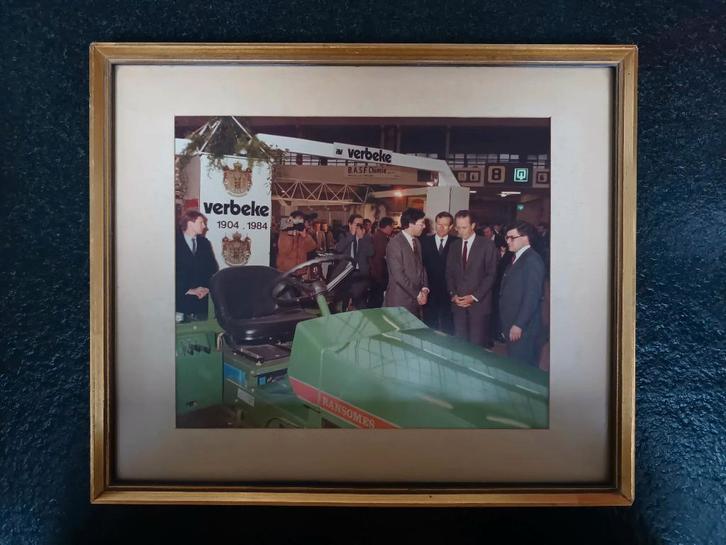 Koning Boudewijn - Tuinbouwbeurs Heizel (jaren 80), Verzamelen, Koningshuis en Royalty, Zo goed als nieuw, Kaart, Foto of Prent