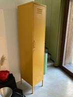 Mustard skinny metalen locker kast, Huis en Inrichting, Kasten | Lockerkasten, Zo goed als nieuw, Ophalen