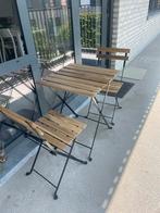Buitentafel met twee IKEA stoelen, Tuin en Terras, Ophalen, Nieuw