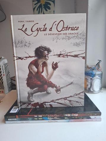 LE CYCLE D'OSTRUCE TOMES 1 à 4 SERIE COMPLETE TBE TOUS EO beschikbaar voor biedingen