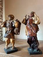 Figurines en papier maché, Antiek en Kunst, Kunst | Beelden en Houtsnijwerken, Ophalen