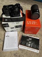 Sony Alpha A6000 camera met 16-50mm lens en Sony 55-210mm le, Audio, Tv en Foto, Ophalen of Verzenden, Zo goed als nieuw, Sony