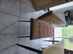 Keukentafel en stoelen, Huis en Inrichting, Tafels | Eettafels, Ophalen, Gebruikt, 100 tot 150 cm, 50 tot 100 cm