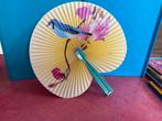 Vintage handwaaier groen, Enlèvement ou Envoi