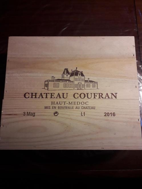 Château Coufran 3 bouteilles magnum de vin haut de gamme de, Collections, Vins, Neuf, Vin rouge, France, Pleine, Enlèvement