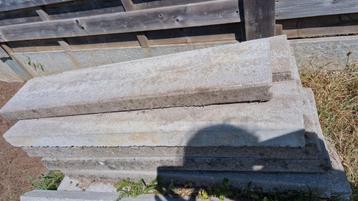 Borduur steen 100x20x5  22 stuks Alles moet weg beschikbaar voor biedingen
