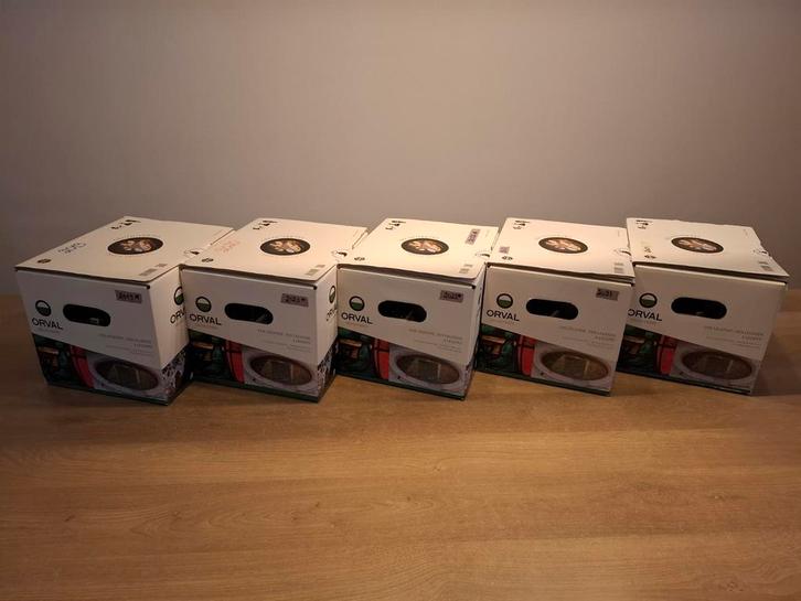 5 Orval Trappist geschenkboxen 2020-2024, 10 flesjes + glas, Verzamelen, Biermerken, Nieuw, Flesje(s), Overige merken, Ophalen